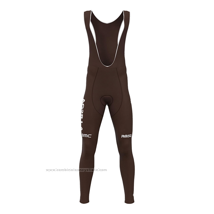 2022 Maillot Cyclisme Ag2r La Mondiale Blanc Manches Longues et Cuissard